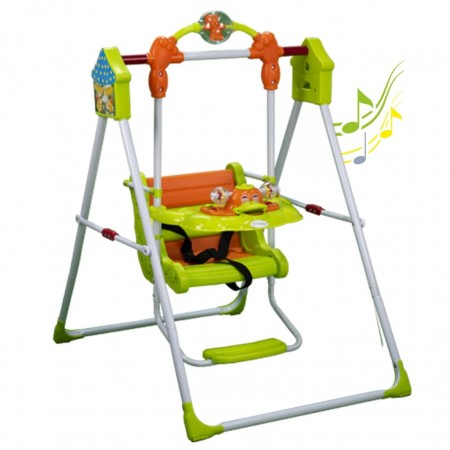 Children's Swing DUCK Green