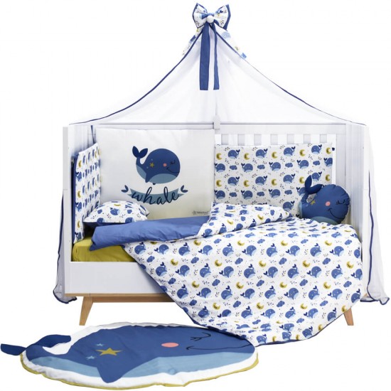 Baby Gift Set 9 Pcs Whale Baby Gift Set 9 Pcs Whale