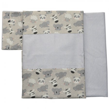 Panda Sheet Set 3 pcs
