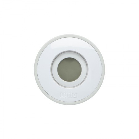 Digital Bathroom Thermometer Light Gray