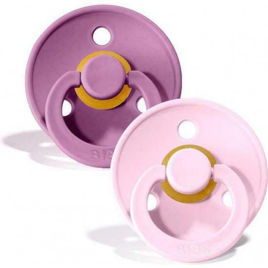 Pacifier Bibs 2 Pcs Laventer/Baby Pink 6-18M Pacifier Bibs 2 Pcs Laventer/Baby Pink 6-18M