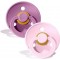 Pacifier Bibs 2 Pcs Laventer/Baby Pink 6-18M