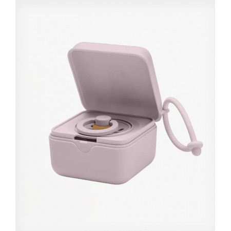 Dusky Lilac Bibs Pacifier Case