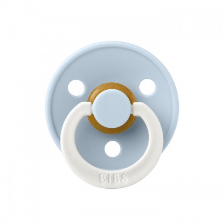 Bibs Glow Baby Blue Pacifier 0-6M