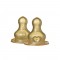 Nipples For Baby Bottle Bibs 2Pcs Latex Medium Flow