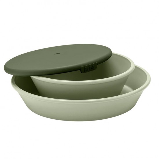 Set Plates of 2 Pcs Sage Set Plates of 2 Pcs Sage