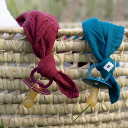 Cloths Muslin Bibs 2Pcs Heather