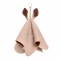 patch hug Bibs Blush/Woodchuck
