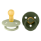 Pacifier Bibs Colour 2Pcs Latex No2 Sage/Hunter Green