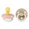 Pacifier Bibs Color 2 pcs Glow Blush / Vanilla 0-6M