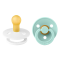 Pacifier Bibs Color 2 Pcs White / Mint 0-6M