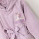 Baby bathrobe Cloud Lilac Baby bathrobe Cloud Lilac