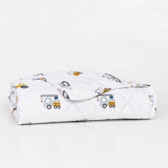 Crane Crib Cover White Crane Crib Cover White