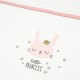 Kitty Pique Crib Blanket Kitty Pique Crib Blanket