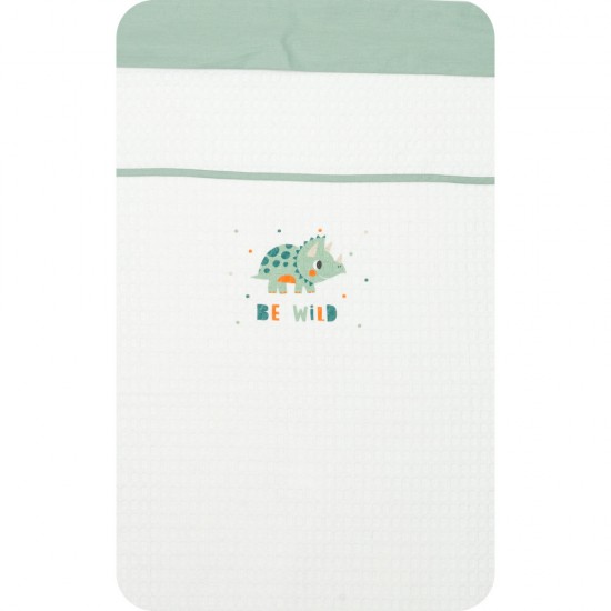 Pino Crib Dino Blanket Pino Crib Dino Blanket