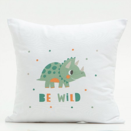 Decorative Pillow Printed Dino