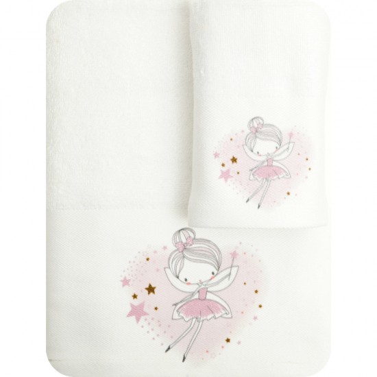 Towels Set 2pcs Fairy In 2 Colors Towels Set 2pcs Fairy In 2 Colors