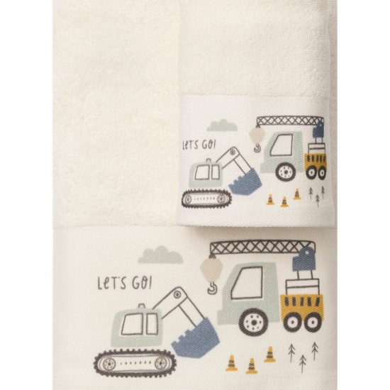 Towels Set 2PCS Crane In 2 Colors Towels Set 2PCS Crane In 2 Colors