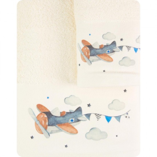 Towels Set 2pcs. Airplane Towels Set 2pcs. Airplane