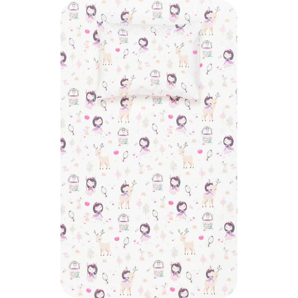 Crib Sheets Set Princess 039050000115