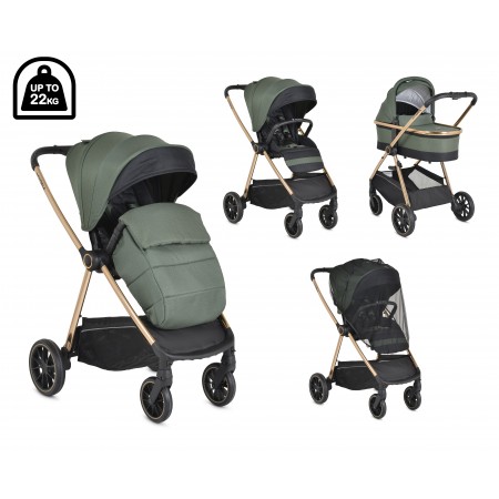 Baby Stroller Hydra 2 in 1 Green