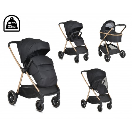 Baby Stroller Hydra 2 in 1 Black