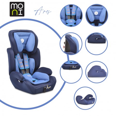 Car Seat Ares 9-36kg Blue