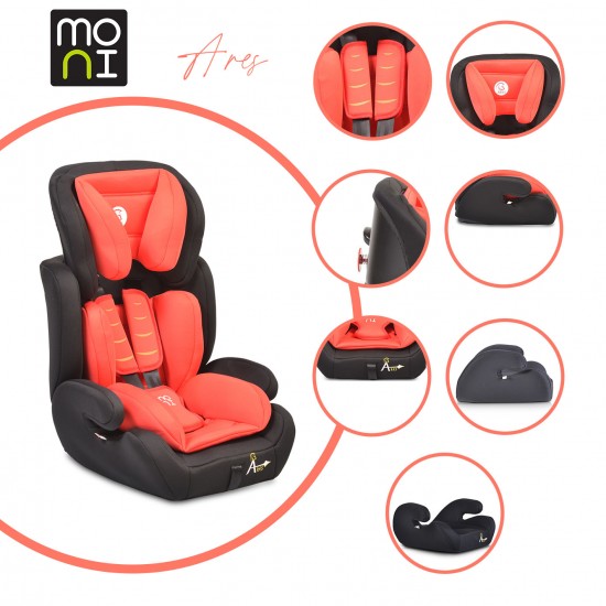 Car Seat Ares 9-36kg Red