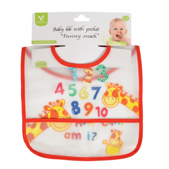 Baby Bib Funny Snack In 2 Colors Baby Bib Funny Snack In 2 Colors