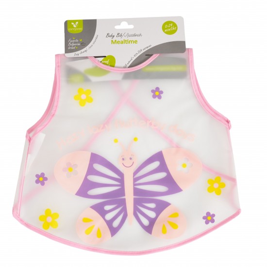 Baby Bib Mealtime Pink Baby Bib Mealtime Pink
