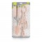 Set Of Cleaning Brushes And Tongs For Baby Bottles Pink