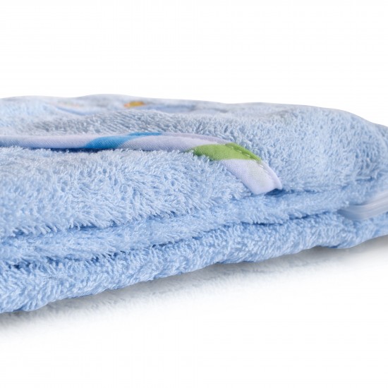 Hooded Towel Manny Blue