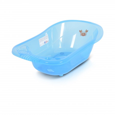 Transparent Bathtub Omar Blue