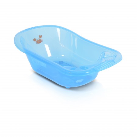 Transparent Bathtub Omar Blue