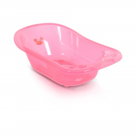 Transparent Bathtub Omar Pink