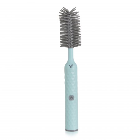 Electric Wireless Baby Bottle And Teat Brush Blue