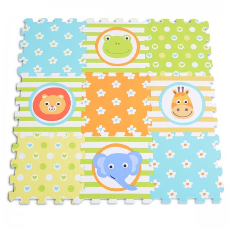 Printed Puzzle Animal 9Pcs
