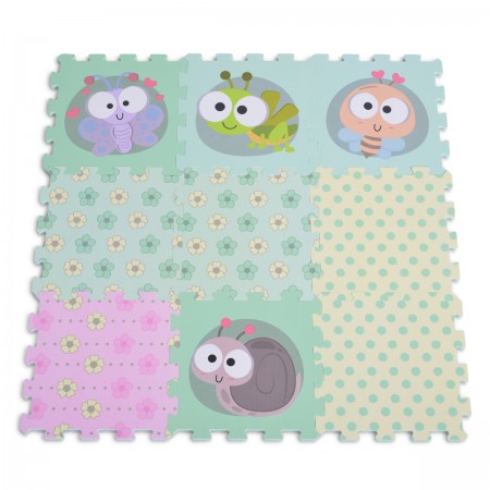 Printed Puzzle Insect 9Pcs