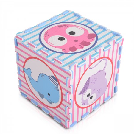 Printed Mat Sea World 9Pcs