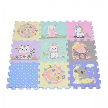 Printed Puzzle Education & Animals 9Pcs