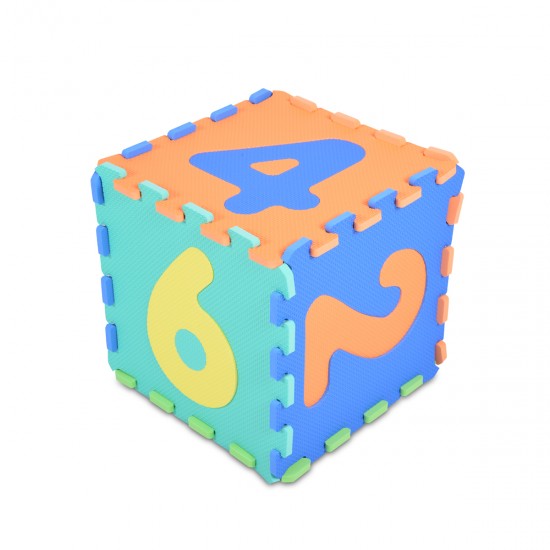 Floor Puzzle Numbers Mat 10Pcs Floor Puzzle Numbers Mat 10Pcs