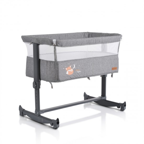 Baby Crib Always Together Grey Baby Crib Always Together Grey