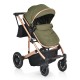 Baby Stroller 3 In 1 Thira Green Baby Stroller 3 In 1 Thira Green