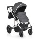 Baby Stroller 3 In 1 Thira Grey Baby Stroller 3 In 1 Thira Grey