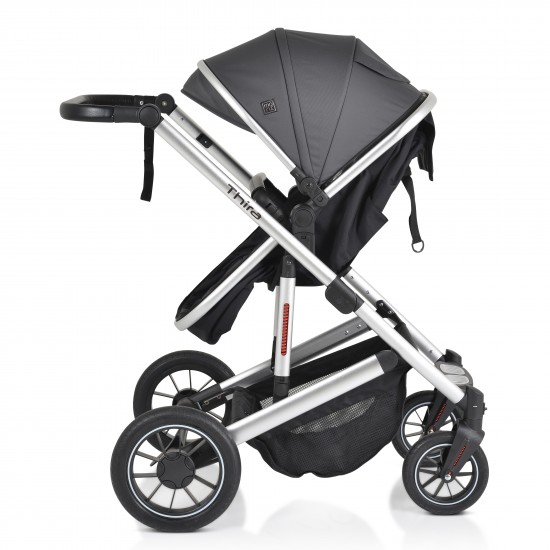 Baby Stroller 3 In 1 Thira Grey Baby Stroller 3 In 1 Thira Grey