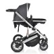 Baby Stroller 3 In 1 Thira Grey Baby Stroller 3 In 1 Thira Grey