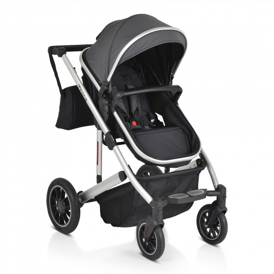 Baby Stroller 3 In 1 Thira Grey Baby Stroller 3 In 1 Thira Grey