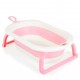 Foldable Bathtub With Digital Thermometer Terra Pink