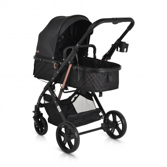 Baby Stroller 2 in 1 Rafaello Black