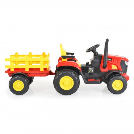 Tractor With Trailer Rancher Red